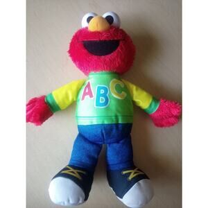 Elmo Sesame Street Plush It Has Some Defects In The Eyes, Please See All The Pho